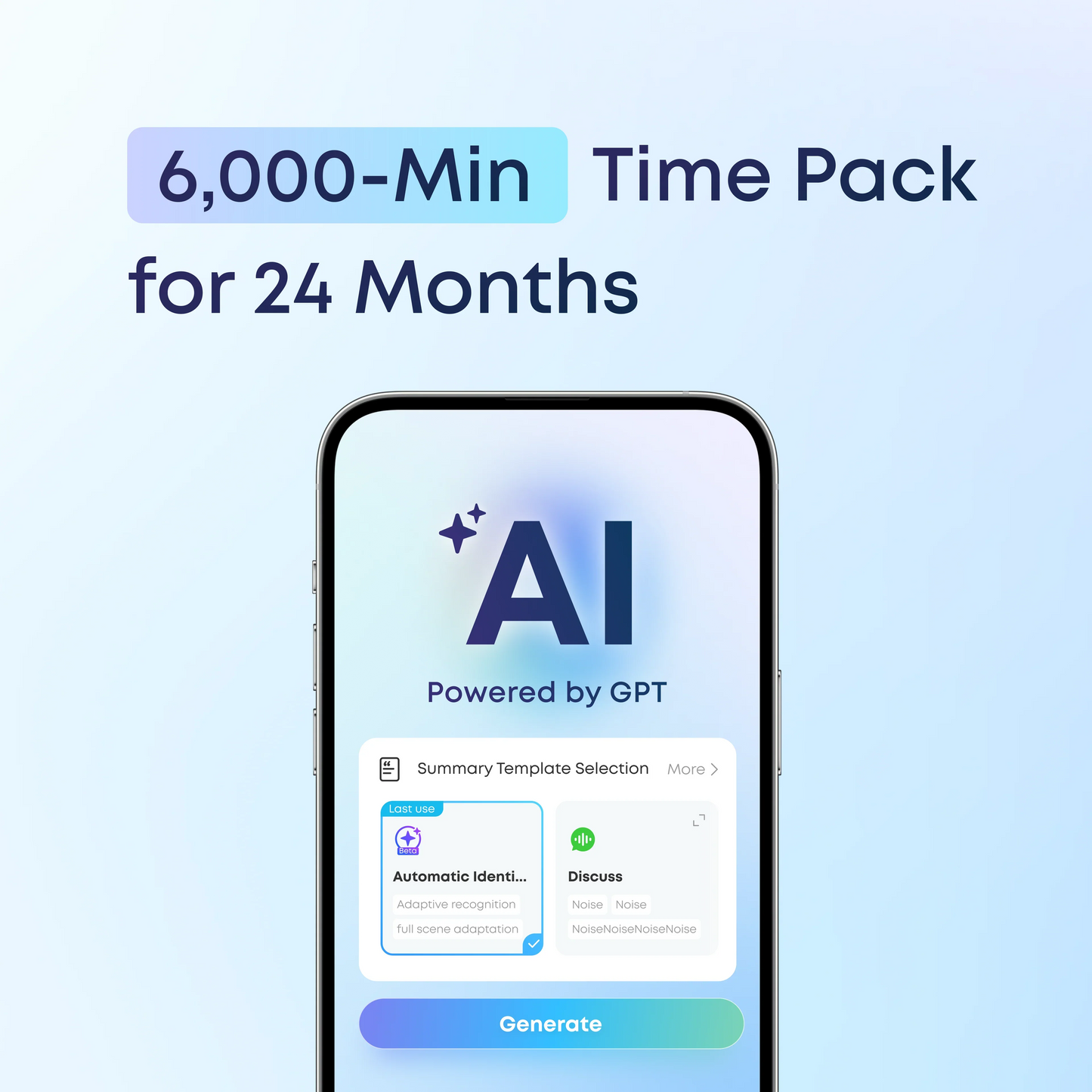 6,000 mins Time Pack