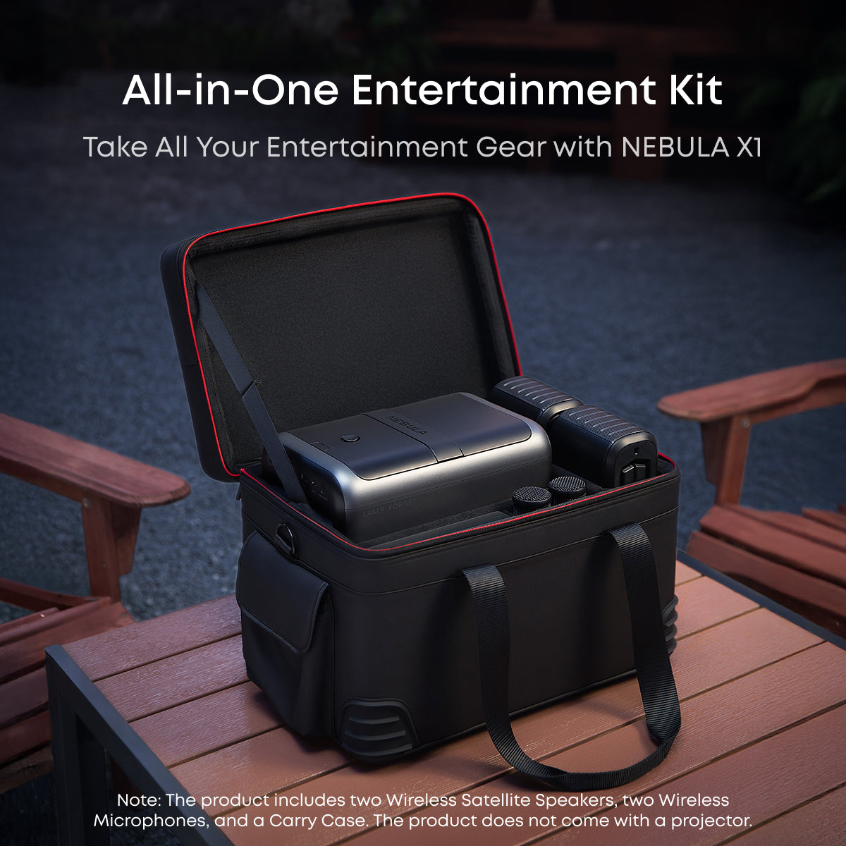 soundcore Nebula X1 Accessory Pack | Ultimate Audio for Movie Nights