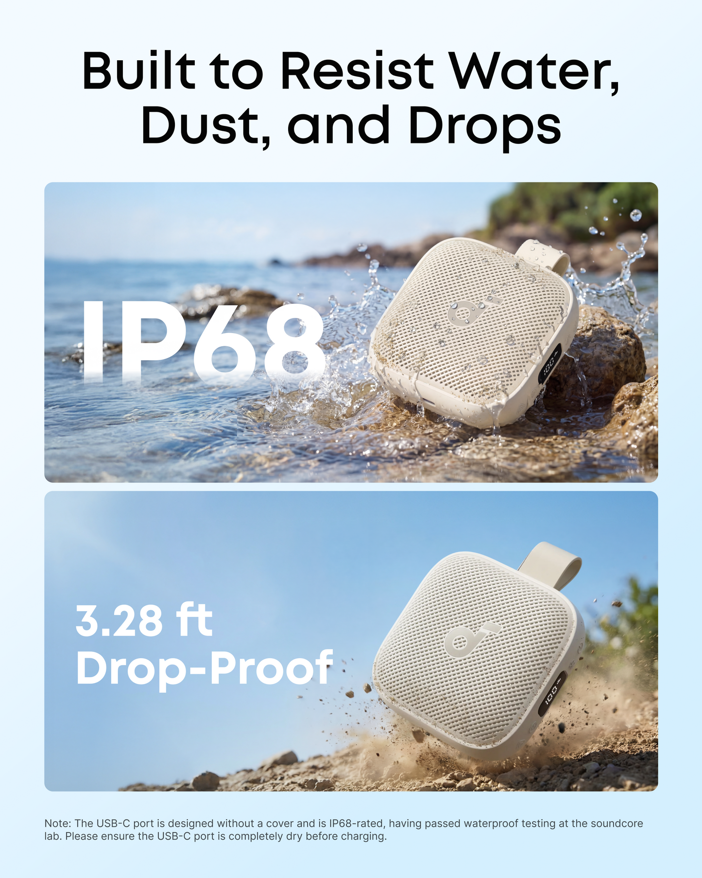 soundcore Boom Go 3i | Portable Bluetooth Speaker with Powerful Bass