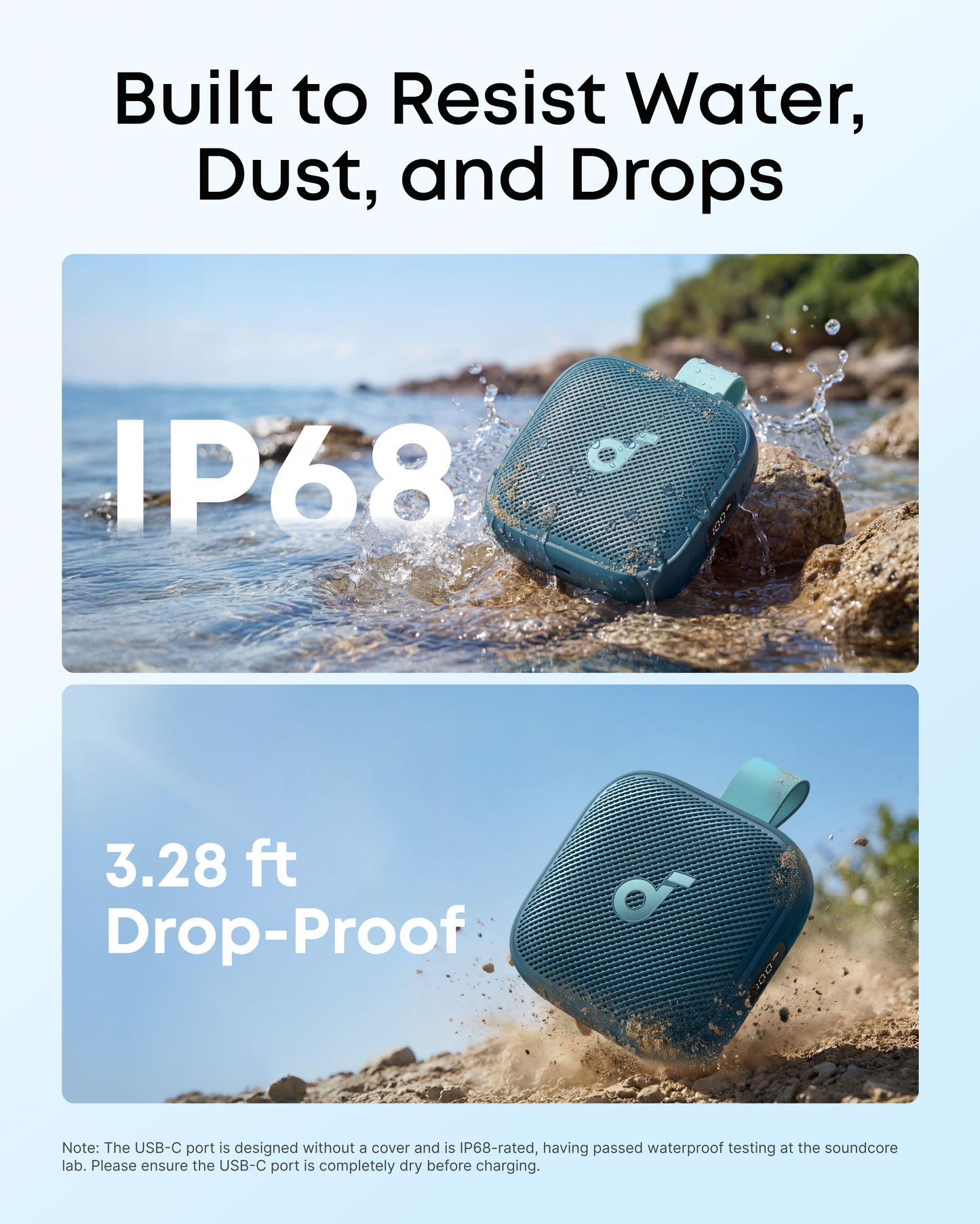 soundcore Boom Go 3i | Portable Bluetooth Speaker with Powerful Bass