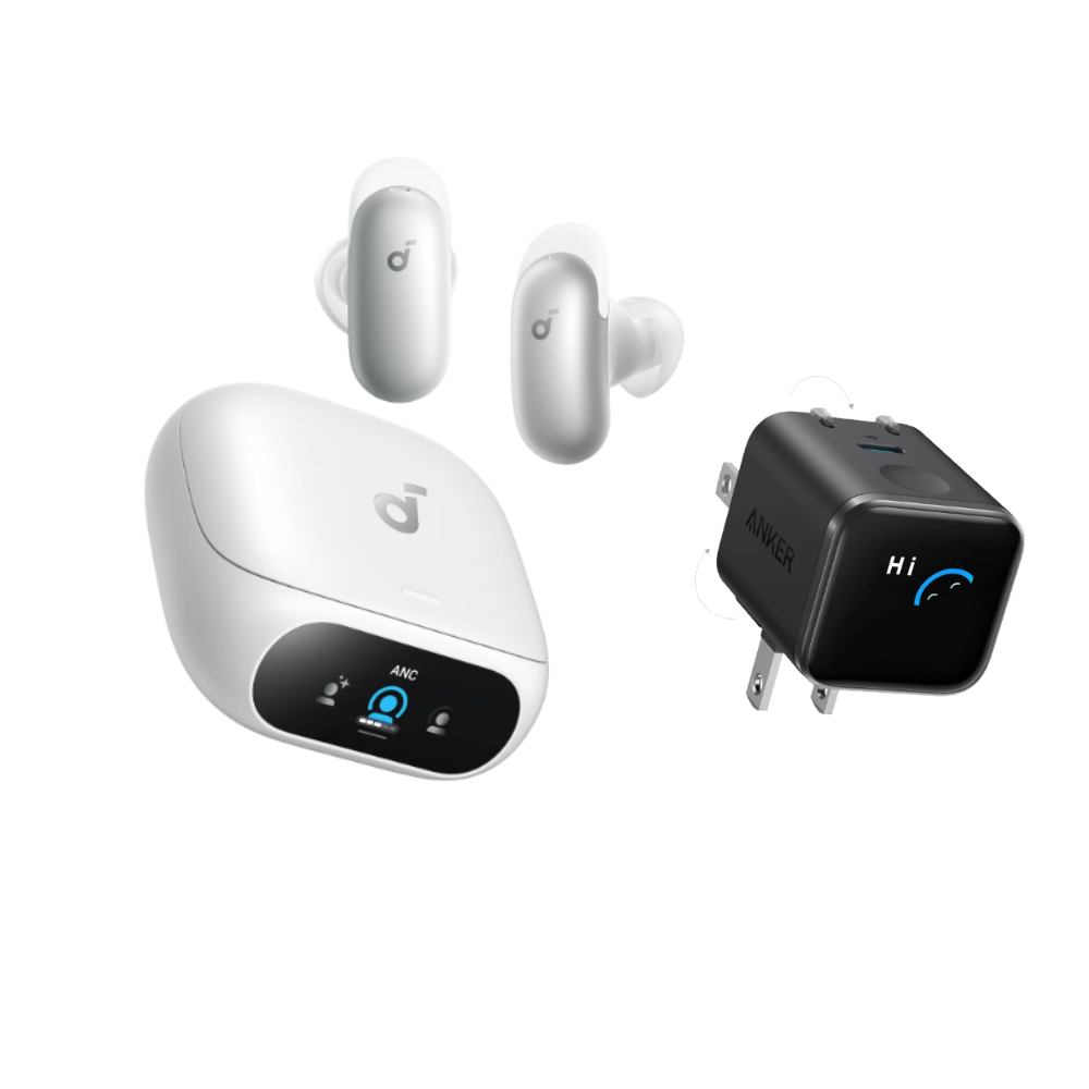 soundcore Liberty 5 Pro Earbuds + Anker Nano Charger(45W, 180° Foldable)