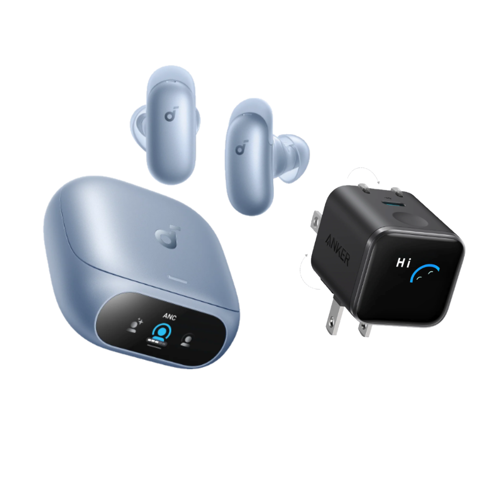 soundcore Liberty 5 Pro Earbuds + Anker Nano Charger(45W, 180° Foldable)