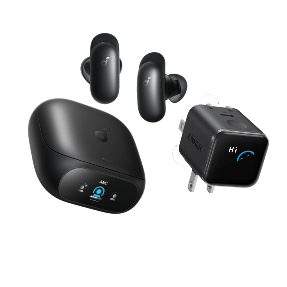 soundcore Liberty 5 Pro Earbuds + Anker Nano Charger(45W, 180° Foldable)