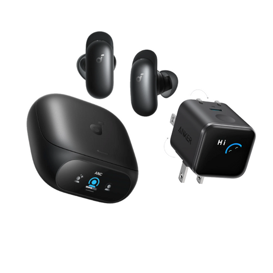soundcore Liberty 5 Pro Earbuds + Anker Nano Charger(45W, 180° Foldable)