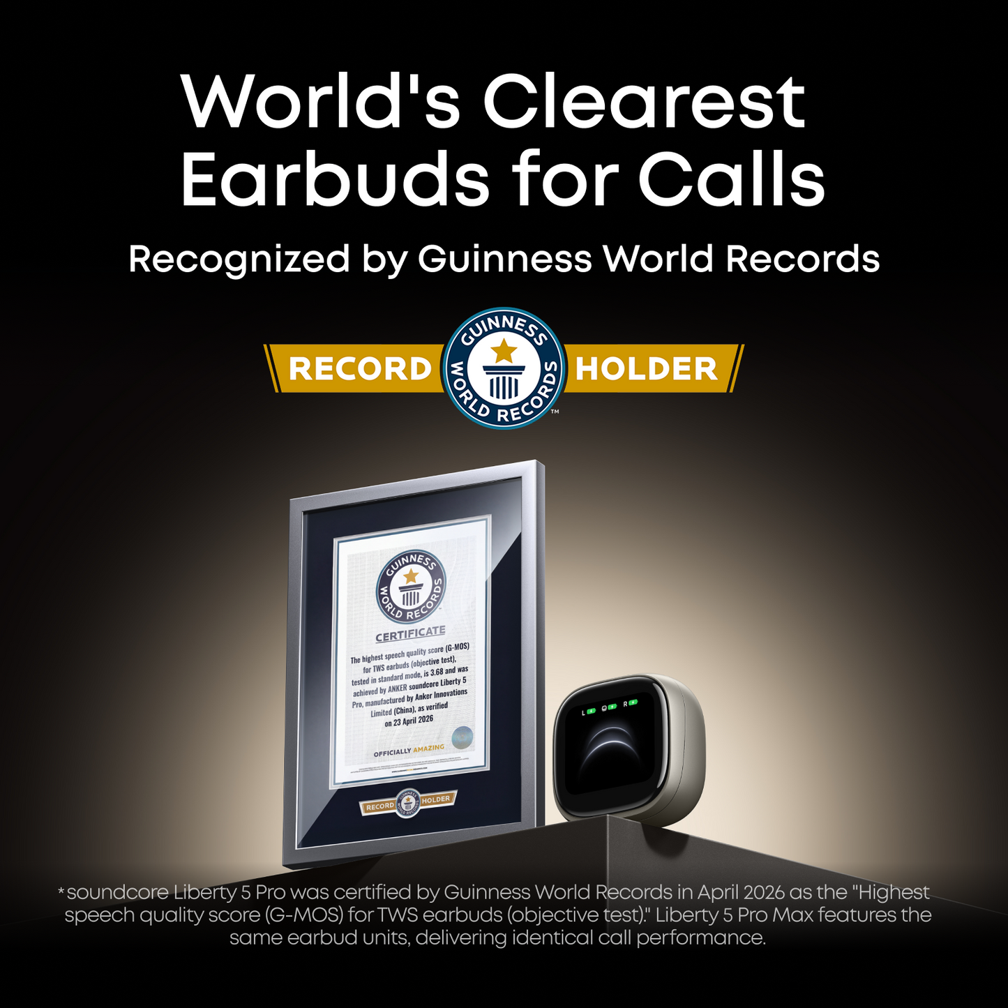 soundcore liberty 5 pro series world‘s clearest earbuds for calls