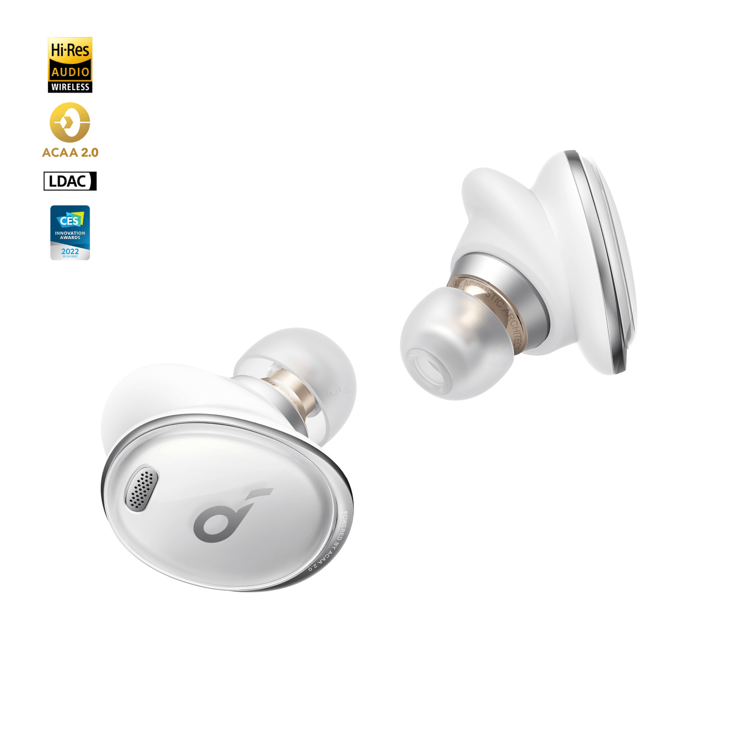 soundcore wireless earbuds with Hi-Res Audio for music