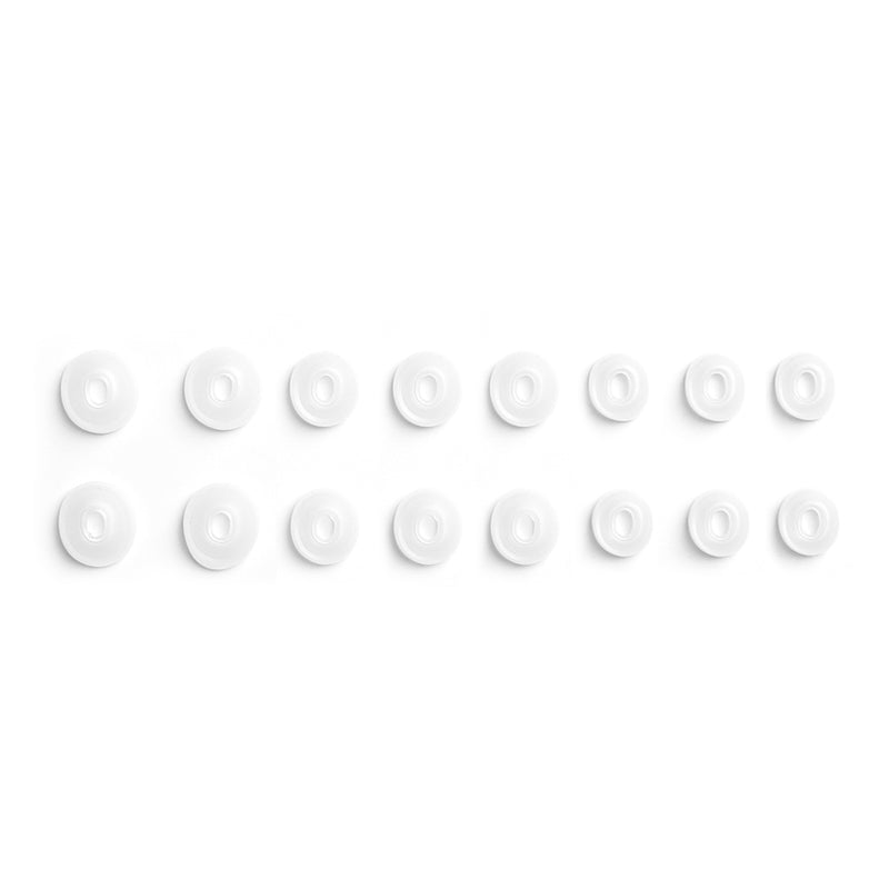 Liberty 4 NC Left and Right Replacement Earbuds - Clear White - soundcore US