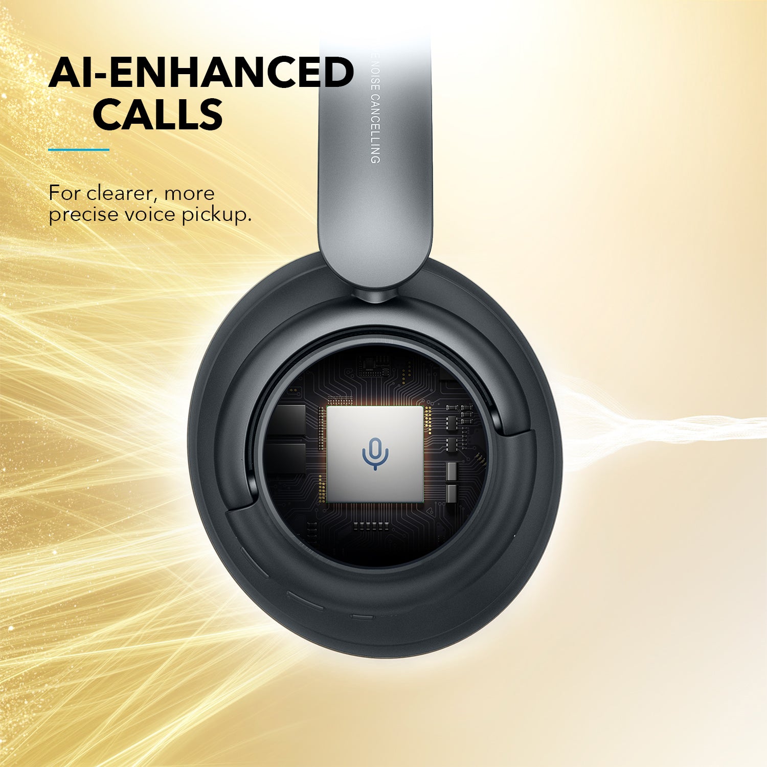 soundcore headphones with AI-enhanced calls technology