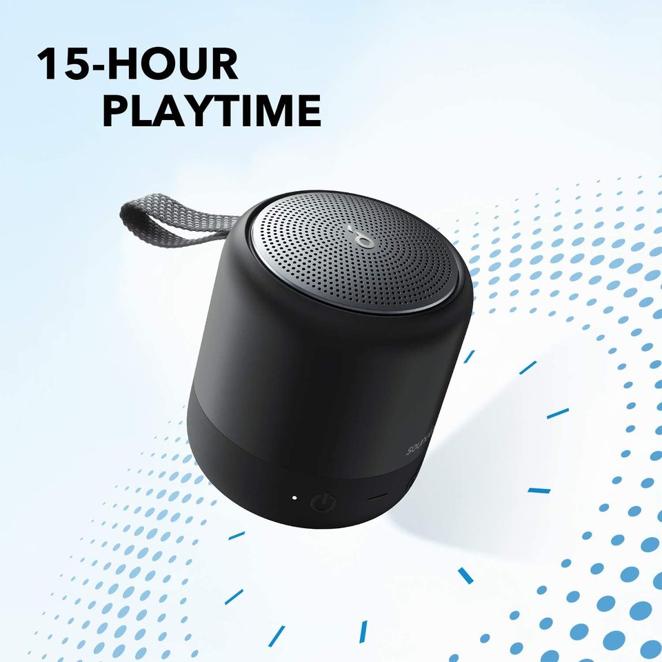 soundcore speaker with 15-hour playtime