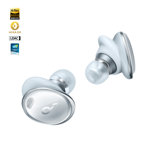 soundcore wireless earbuds with Hi-Res Audio and LDAC