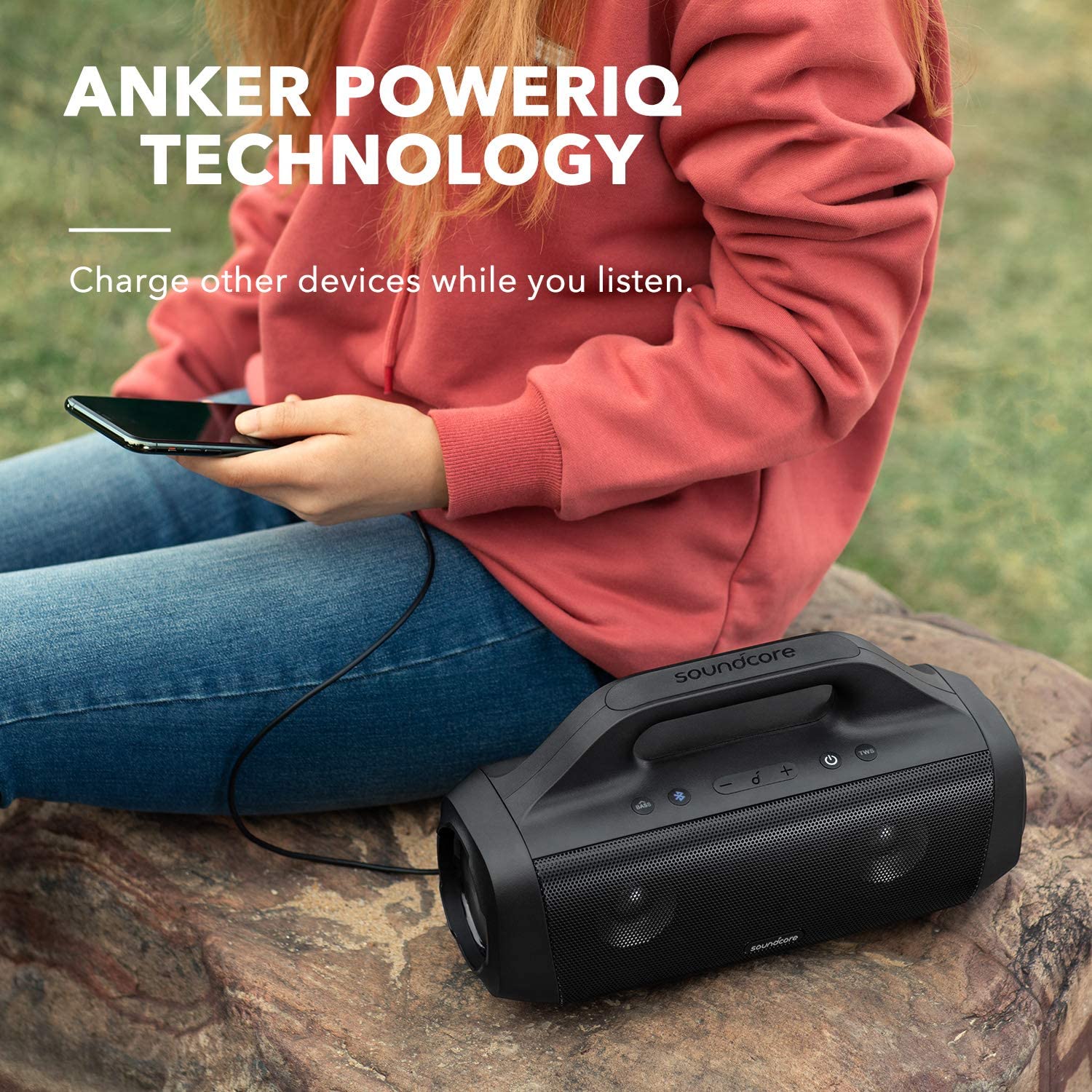 Anker Soundcore Select Pro Bluetooth Speaker, BassUp Technology