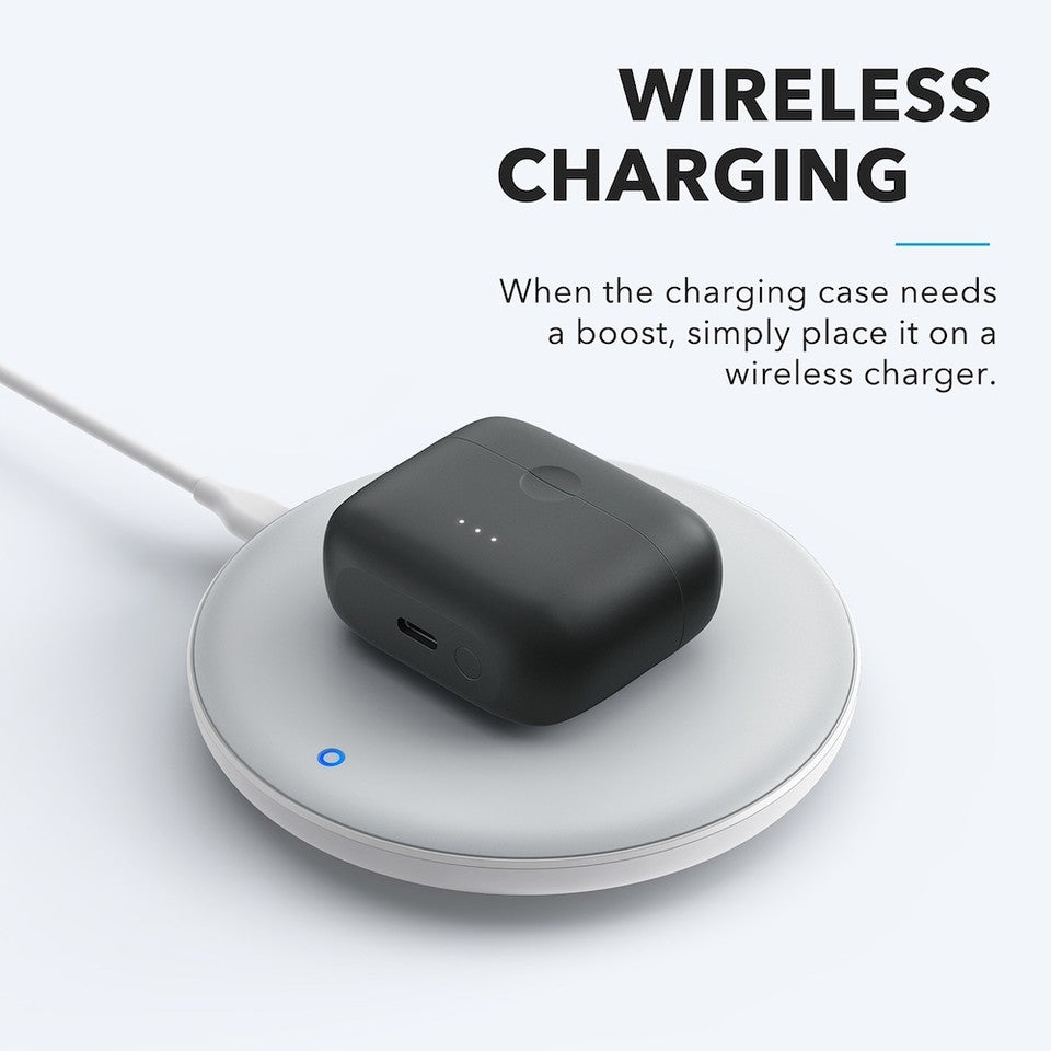 soundcore wireless charging case with fast boosted charging