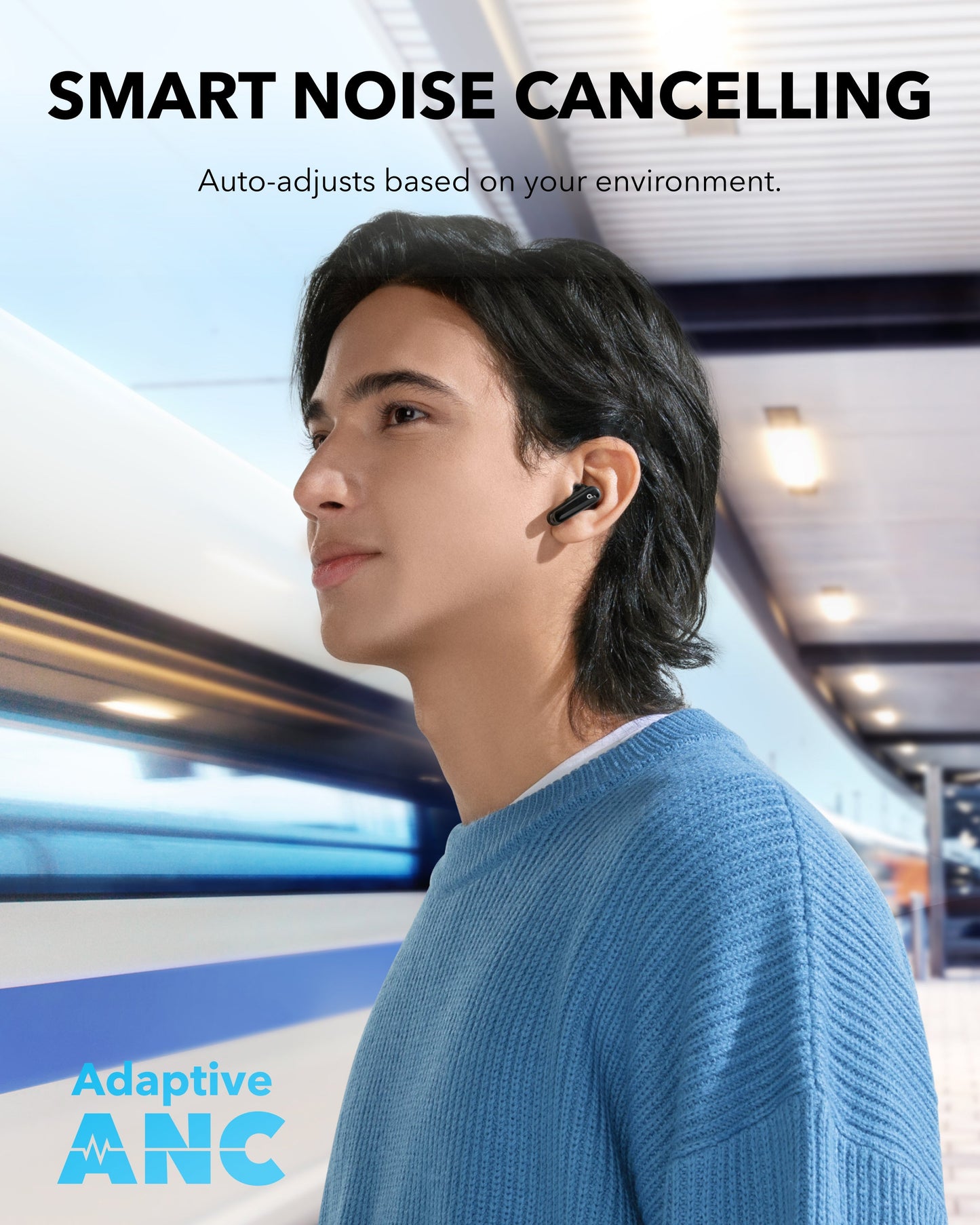 P40i | Smart ANC True-Wireless Earbuds