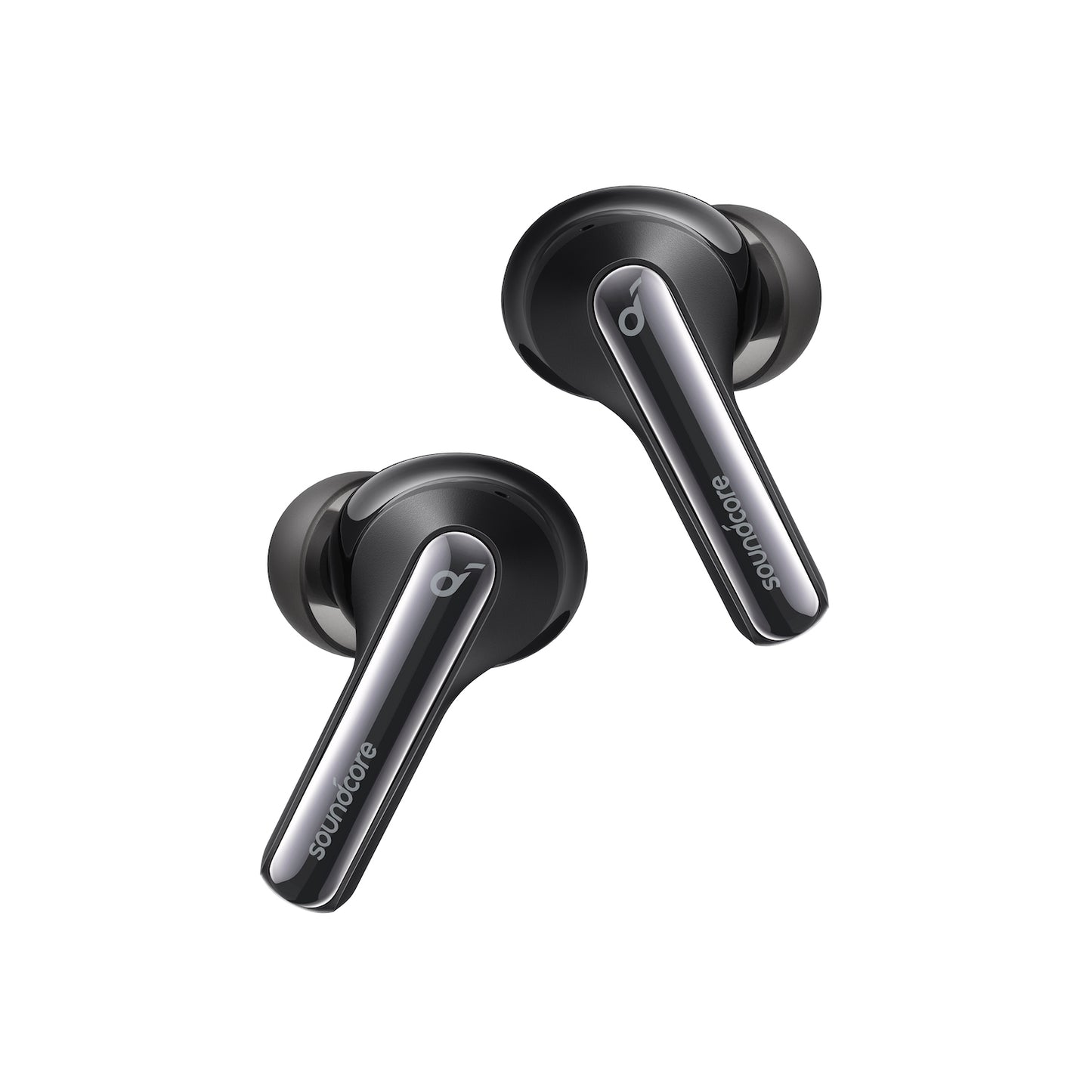 soundcore earbuds with sleek black design for wireless audio