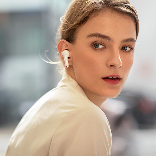 soundcore wireless earbuds with sleek design