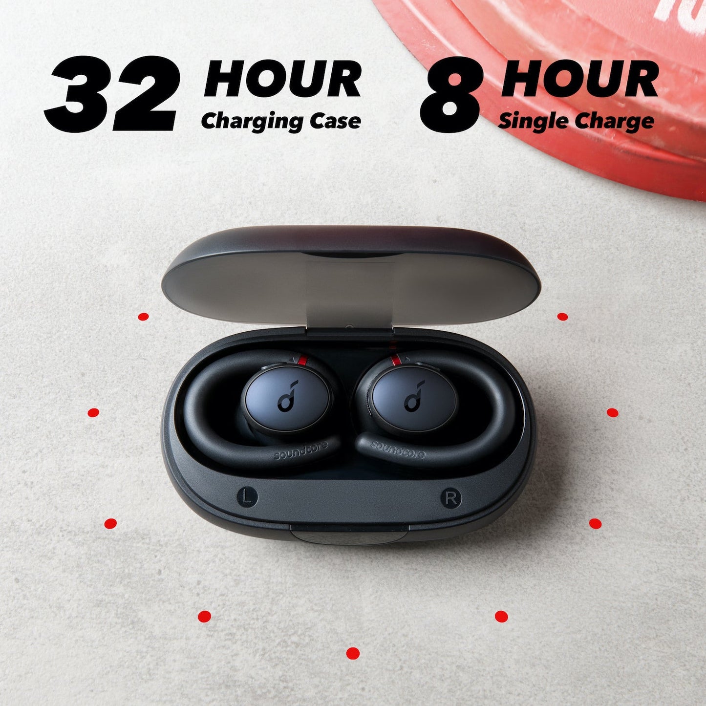 soundcore earbuds with charging case for 32 hour battery life