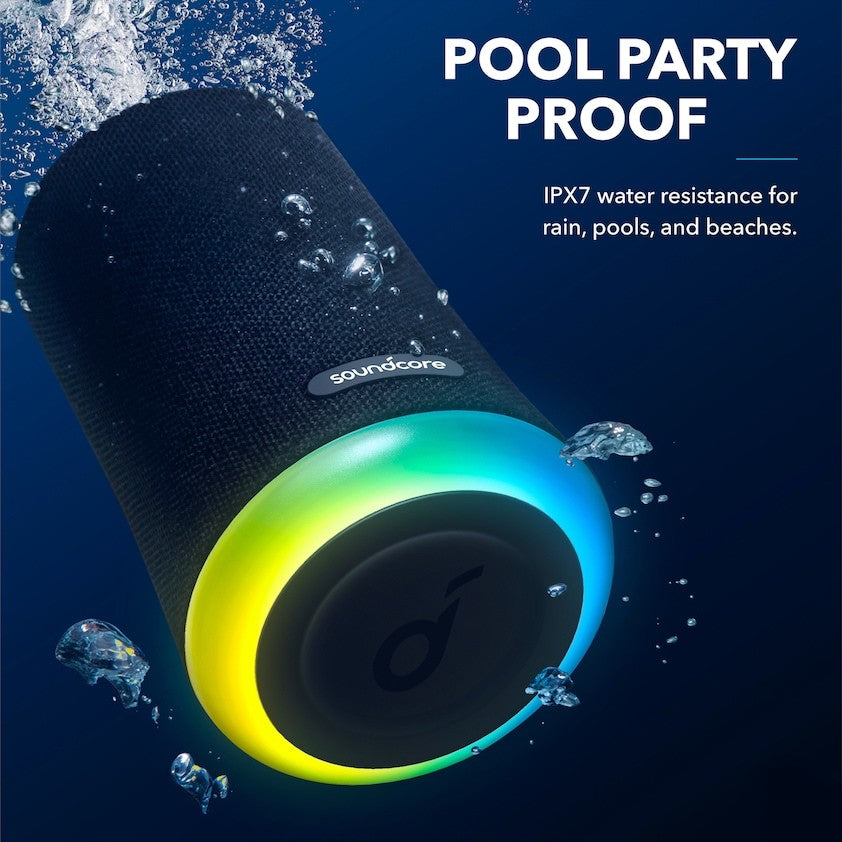 soundcore with IPX7 waterproof for pool parties