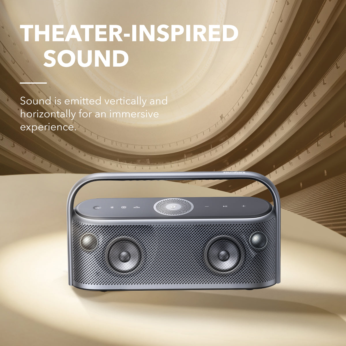 soundcore Motion 300 Bluetooth Speaker: Wireless Hi-Res, Stereo Sound -  soundcore US